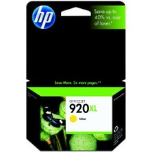 Hp 920XL Yellow Sarı Yüksek Kapasiteli Kartuş CD974AE