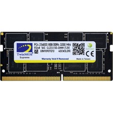 Twinmos 8gb, Ddr4, 3200MHZ, 1.2V Notebook Ram