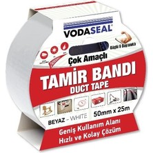 Vodaseal Tamir Bandı 50MMX25M Beyaz Bant