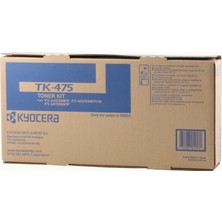 Kyocera TK-475 Orjinal Fotokopi Toneri FS-6025-6030-6525-6530 15.000 Sayfa