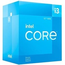 Intel Core I3 12100F 3.3 Ghz 4 Çekirdek 12MB Cache LGA1700 Soket 10NM Kutulu Box Işlemci