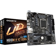 Gıgabyte H610 M H V2 Rev.1.0, 2xddr4, M.2, D-Sub, Hdmı, 12-13.nesil, LGA1700 Soket, Anakart