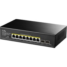 Cudy GS1008PS2 8 Port 10/100/1000 Yönetilemez 2 Sfp (1gb) Desktop (8 Port Poe+) 120W Switch