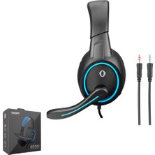 Snopy Sn-Gx1 Ergo Gaming Mikrofonlu Kulaklık Siyah / Mavi