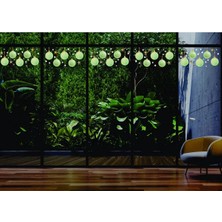 Yeni Yıl Merry Christmas Parti Malzemeleri Cam Duvar Sticker Setleri