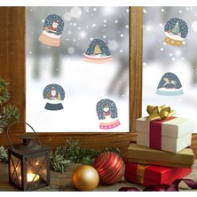 Hoşgeldin Yeni Yıl Merry Christmas Yılbaşı Sticker Setleri - Yılbaşı Seti