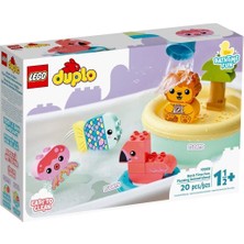 XML Toptancı 10966 Lego® Duplo® Banyo Zamanı Eğlencesi: Yüzen Hayvan Adası, 20 Parça, +1,5 Yaş