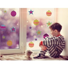 Hoşgeldin Yeni Yıl Merry Christmas Yılbaşı Sticker Setleri - Yılbaşı Seti