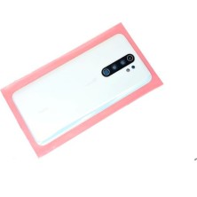 Tkgz Xiaomi Redmi Note 8 Pro Arka Pil Batarya Kapağı (Cam Lensli) Beyaz