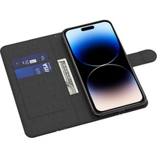 X-Step iPhone 15 Pro Cüzdan Kılıfı, 3D Pu Deri Stand Telefon Kapağı Kayışlı (Yurt Dışından)