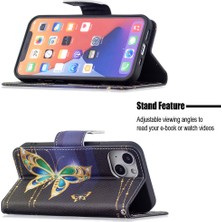 X-Step iPhone 15 Cüzdan Telefon Kılıfı, Stand Pu Derisi +Tpu Telefon Kapağı (Yurt Dışından)