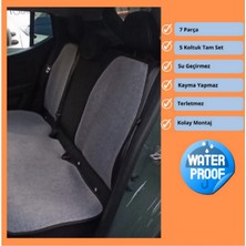 Ecarteks  Hyundai H100  Ergonomik Terletmez Keten 7 Parça Oto Kılıf Minder Seti
