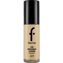 Flormar Invisible Cover Hd Hafif Yapılı & Yarı Parlak Bitişli