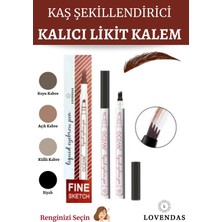 Lovendas Kalıcı Likit Kaş Şekillendirici Kalem - 24 Saat Suya Dayanıklı - Kaş Kalemi