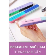 Lovendas Tam 7 Aşamalı Tırnak Törpüsü - Manikür Pedikür Için