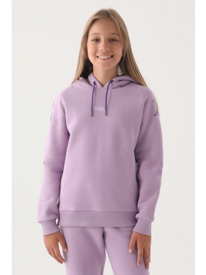 Kappa Kız Çocuk Lila Sweatshirt