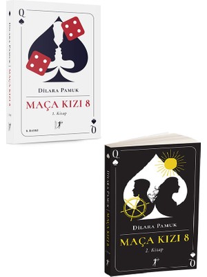 Maça Kızı 8 1.Kitap - Maça Kızı 8 2. Kitap - Dilara Pamuk