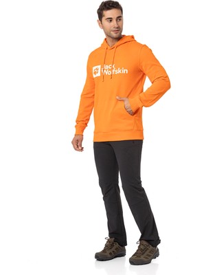 Jack Wolfskin Arthur Hoody M Turuncu Erkek Sweatshirt