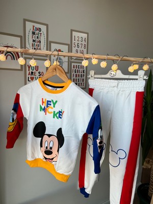 Yaze Kids YazeKids Hey Mickey Çocuk Eşofman Takımı