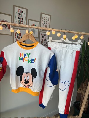 Yaze Kids YazeKids Hey Mickey Çocuk Eşofman Takımı