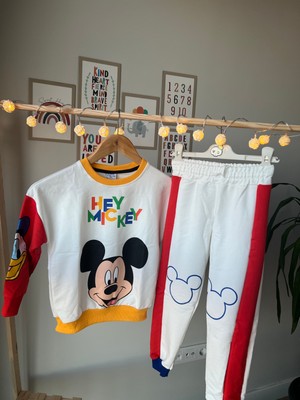 Yaze Kids YazeKids Hey Mickey Çocuk Eşofman Takımı