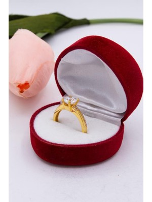 Latif Kuyumcu 22 Ayar Altın Tektaş Kadın Yüzük LKYZK1296