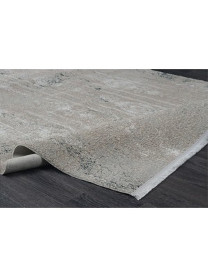 Anatolian Carpet Store Paradise 2717B Cream-Blue Makine Halısı