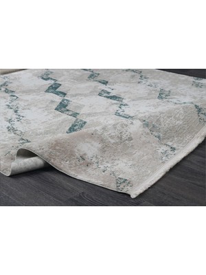 Anatolian Carpet Store Paradise 2730B Cream-Blue Makine Halısı