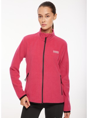 Discovery Expedition Pembe Kadın Kapüşonlu Polar Sweatshırt D3WL-SWT27