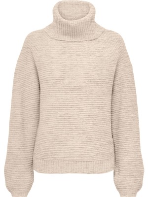 Only Boğazlı Oversize Kazak - Minimalist & Rahat