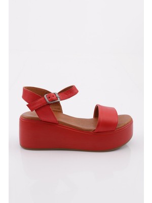 DGN 6002 Kadin Kalin Taban Sandalet