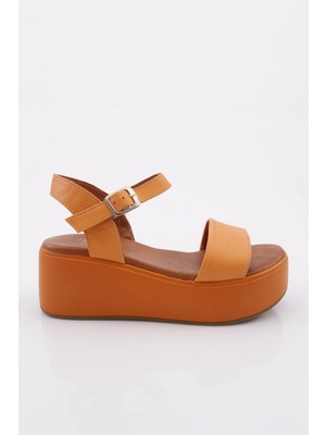 DGN 6002 Kadin Kalin Taban Sandalet