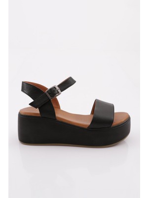 DGN 6002 Kadin Kalin Taban Sandalet