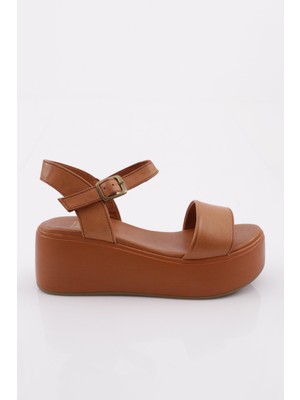 DGN 6002 Kadin Kalin Taban Sandalet
