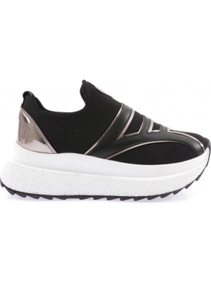DGN 0170 Kadin Kalin Taban Sneakers Ayakkabi