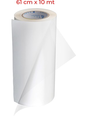 ŞEFFAF YAPIŞKANLI FOLYO 61 CM X 10 METRE