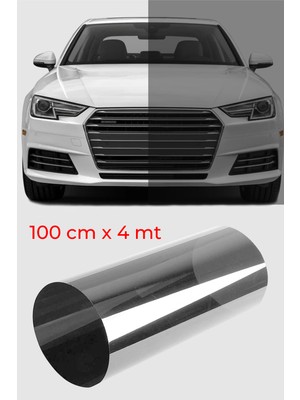Cam Filmi Siyah Amerikan Çizilmez  Açık ton 100 cm x 4 metre