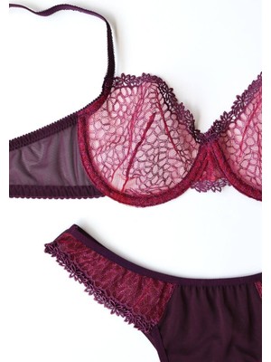 Madame Blume Lingerie - Petek Balenli Bralet Takımı