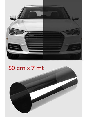 Cam Filmi Siyah Amerikan Çizilmez  Orta ton 50 cm x 7 metre