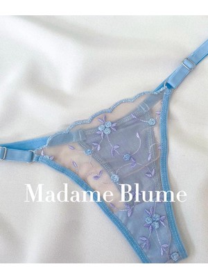 Madame Blume Lingerie - Pluma Balenli Bralet Takımı