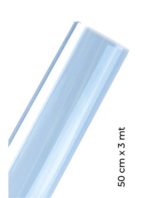 Mavi Cam Filmi Açık ton Amerikan Çizilmez 50 cm x 3 metre