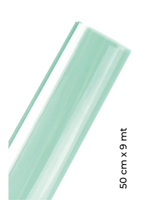 Yeşil Cam Filmi Açık ton Amerikan Çizilmez 50 cm x 9 metre