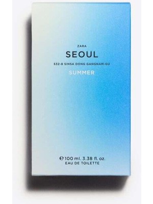Zara Seoul 532-8 Sinsa Dong Gangnam - Gu Summer EDT Erkek Parfüm 100 ml