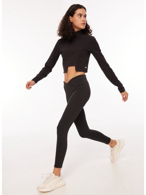 Reebok Siyah Kadın Tayt HT4937 Wor Basic Tight