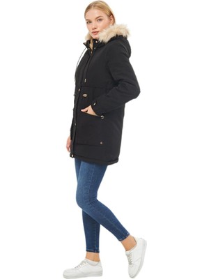 Baglan Kadın Spor Kapüşonlu Mont  M5565 BGL-ST03223