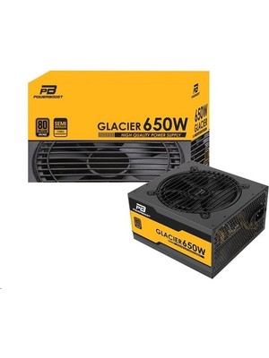 Universal Powerboost BST-ATX650B Glacier 650W 80+ Bronze Yarı Modüler 12CM Fanlı Atx Güç Kaynağı