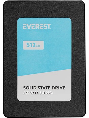 Everest ES5126A 2.5 512 GB Sata3 550/460 SSD