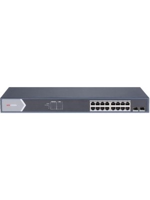 Hikvision Hvn DS-3E0518P-E/M 16 Port Poe Switch