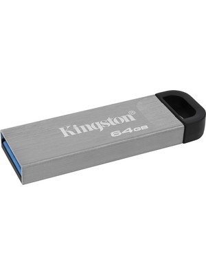 Kingston DTKN-64GB 64GB Datatraveler Kyson 200MB-S Metal USB 3.2 Gen 1 Flash Bellek