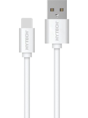 Hytech HY-X86 1m 2.4A Micro USB Beyaz Şarj Kablosu